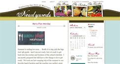 Desktop Screenshot of newlyweds-blog.com